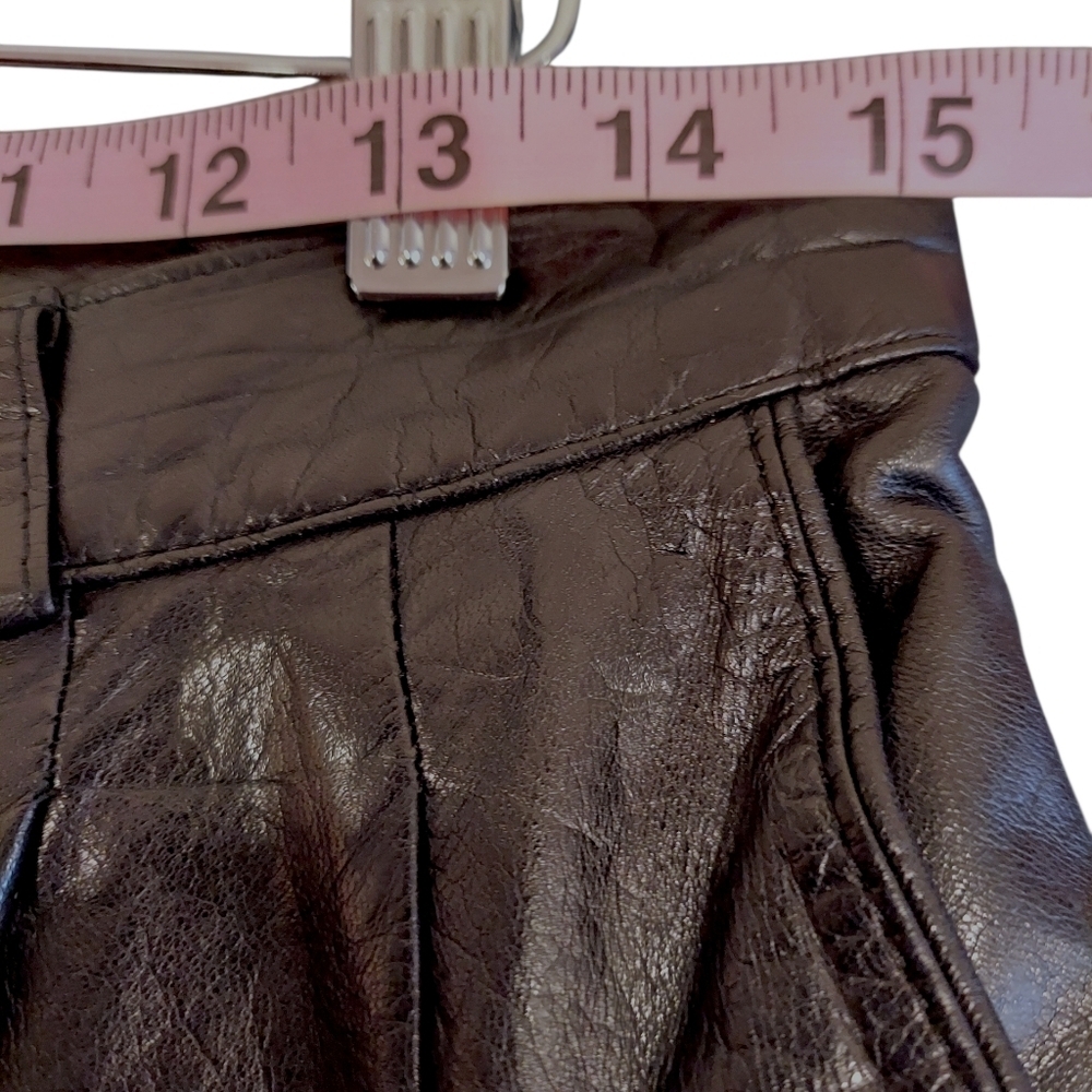 Women's Black Straight Leg Pants - Picture 4 of 6